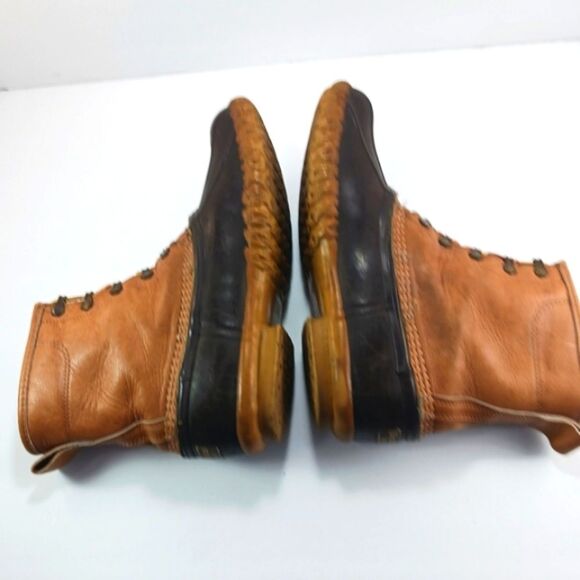 L.L.Bean Boots Men's Size 9.  GORE-TEX/Insulated Leather Lace Up Duck Boot 8" - Picture 9 of 14